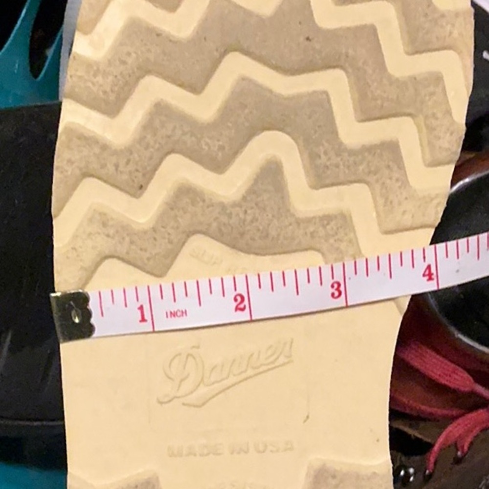 Danner Dark Brown Boots with Red Laces - Picture 10 of 12